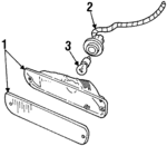 D9AZ13234B - Electrical: Socket &amp; Wire for FORD Image