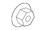 1339506001 - Electrical: Passenger Air Bag Nut for Hyundai Image
