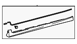 7586012060D0 - : Rocker Molding for Toyota Image