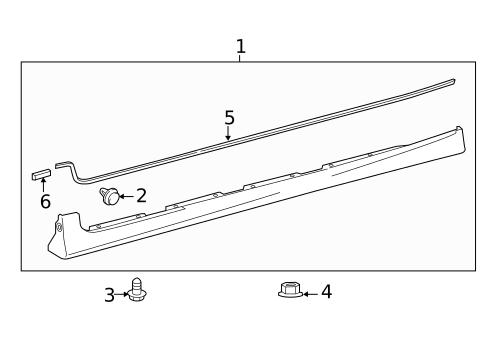 Exterior Trim - Pillars for 2016 Scion iM #0