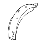 992809411AYGRV - Body: Outer Wheelhouse for Porsche: 911 Image