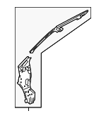 64515T0AA00ZZ - Body: Inner Pillar for Honda: CR-V Image