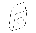 99959169901 - Body: Side Retainer U-Nut for Porsche: 911, Boxster, Cayman Image