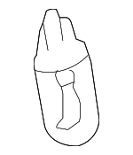 110921 - Electrical: Center High Mount Stop Light Bulb for Mazda: 2, 3, 323, 5, 6, 626, 929, CX-3, CX-5, CX-9, Miata, Millenia, MPV, MX-3, MX-5 Miata, MX-6, Protege, Protege5, RX-7, RX-8 Image