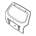 737002E110 - : Lift Gate for Hyundai: Tucson Image