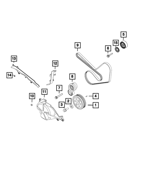 Pulleys and Related Parts for 2019 Alfa Romeo Giulia #0