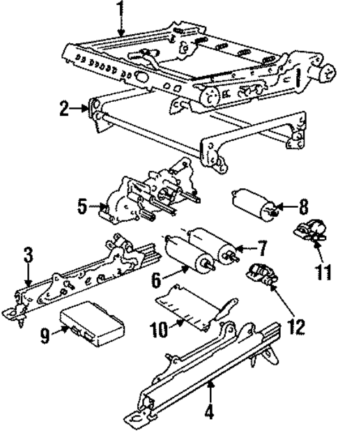 Power Seats for 1995 Volvo 850 #0