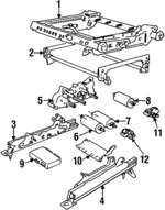 9156067 - Body: Seat Frame for Volvo: 850 Image