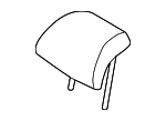 89700K2310XDJ - Body: Headrest, Outer for Hyundai: Venue Image