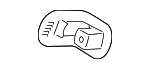89391K2000UUG - Body: Latch Cover for Hyundai: Venue Image