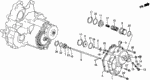 21244PF4010 - Transmission - Automatic: SPRING, LOW ACCUMULATOR ONE-WAY BALL for Honda Image