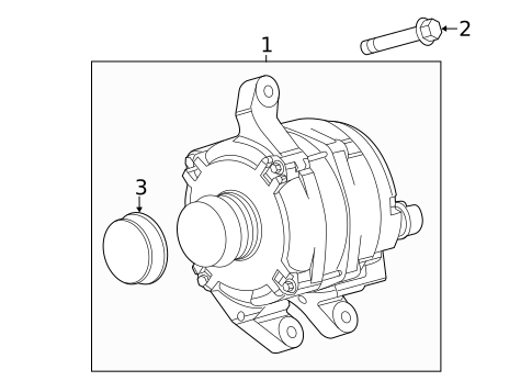 Alternator/Generator & Related Components for 2017 Ford Focus #0