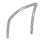 6814160070 - Body: Run Channel for Lexus: LX570 Image