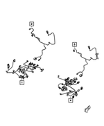 68104432AB - Electrical: Power Seat Wiring for Mopar Image