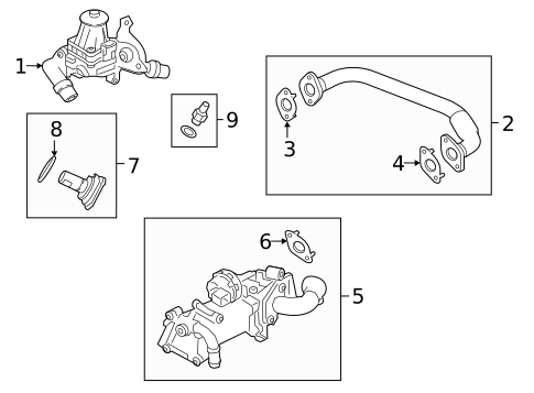 EGR System for 2017 Jaguar F-Pace #1