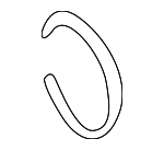 24447276 - Cooling System: By-Pass Valve Retainer for Chevrolet: Cavalier, Classic, Cobalt, Malibu | Oldsmobile: Alero | Pontiac: Grand Am, Sunfire | Saturn: Ion, Vue Image