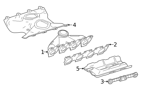 Exhaust Manifold for 2019 Mercedes-Benz G63 AMG #0