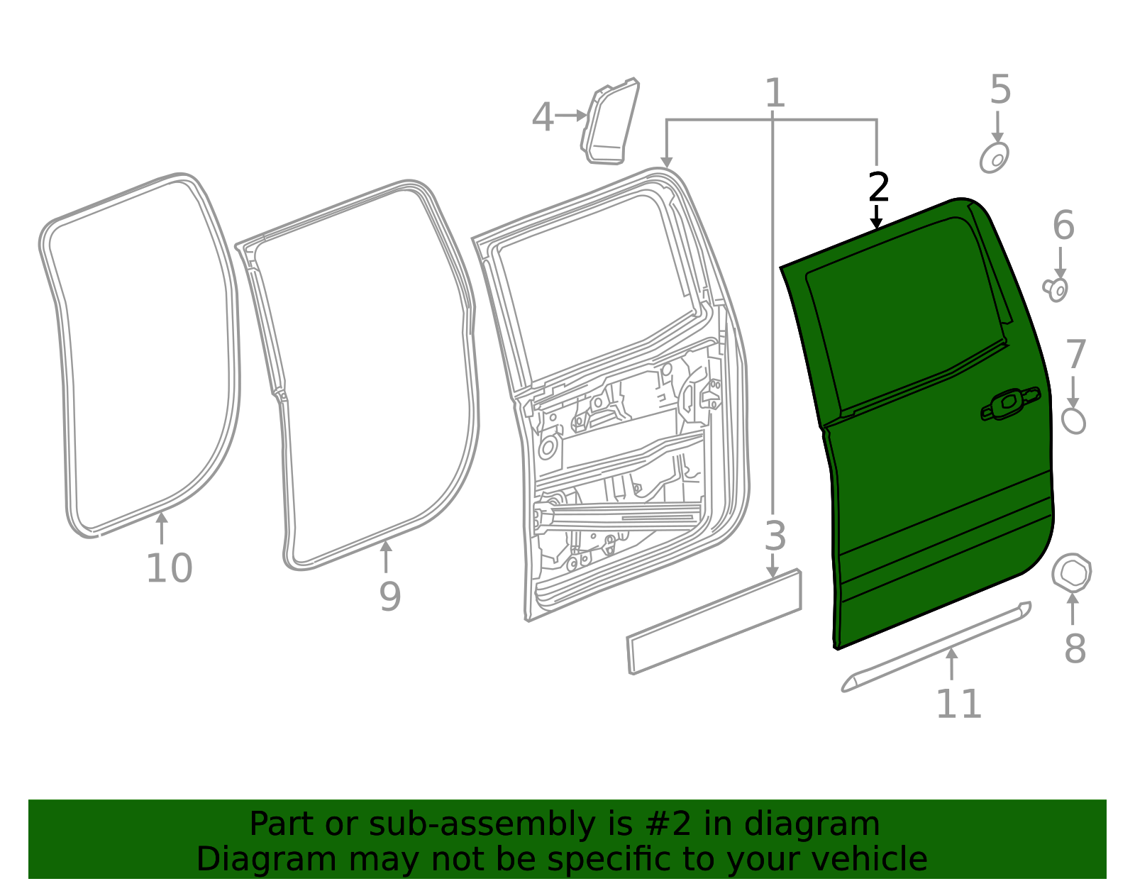 2020-2025 GMC Sierra 2500 HD Outer Panel 84850523 | Chevy Parts Pros