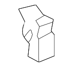 9046710203 - Body: Switch Bezel Clip for Scion: iM, iQ, tC, xA, xB | Toyota: 4Runner, Avalon, Camry, Celica, Corolla, Corolla iM, Echo, GR Corolla, Highlander, Prius, Prius AWD-e, Prius C, Prius Prime, Sequoia, Sienna, Solara, Tacoma, Tundra, Venza, Yaris Image