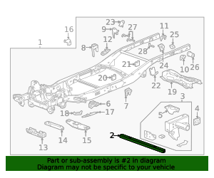 2023-2026 GM Cross-Member 85654471 | Capital Chevy Parts