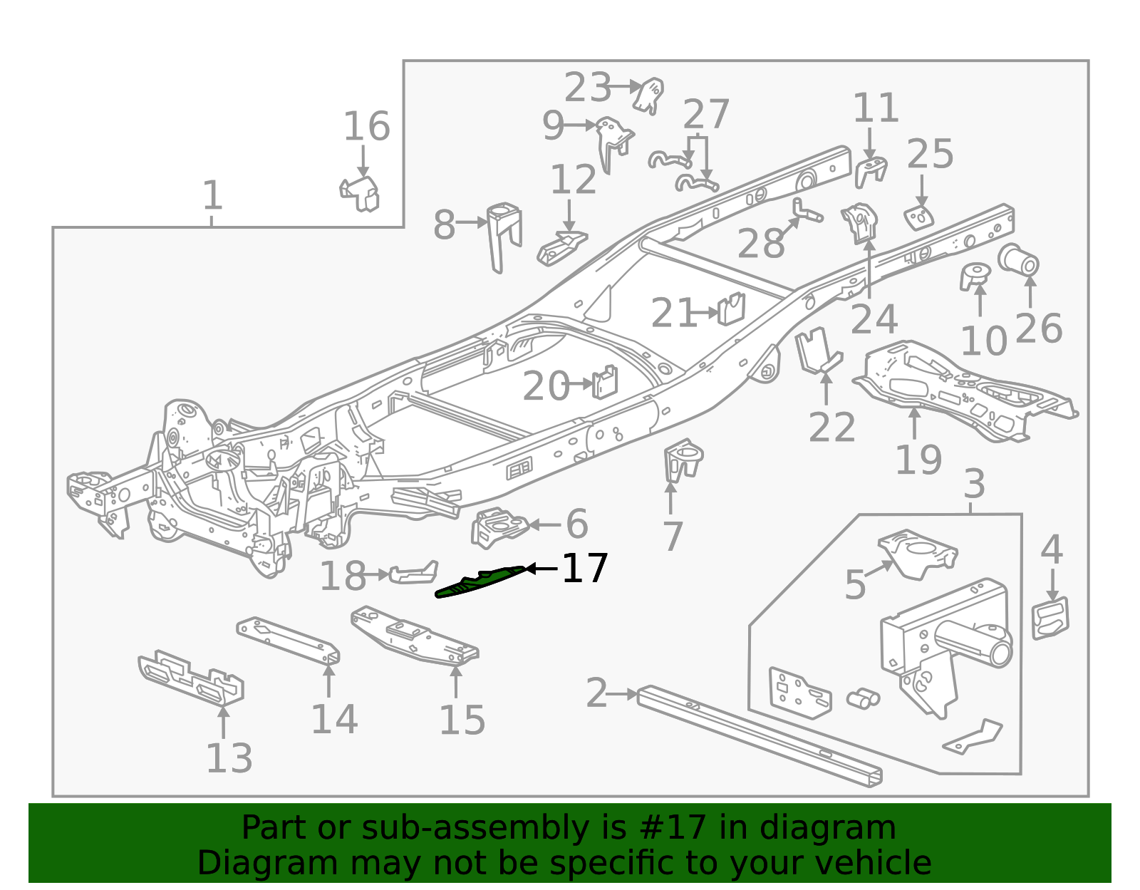 2023 GM Suspension Support 85654495 GM | GMPartsDirect.com