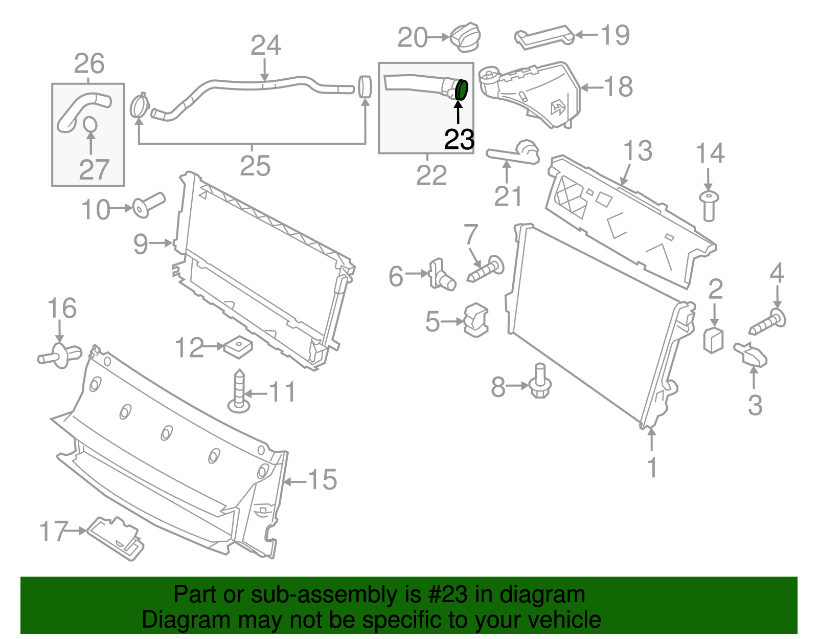 Reservoir Hose Clamp - Porsche (999-512-659-09)