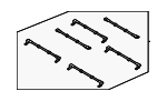 LJ9Z14A033A - Electrical: Bus Bar for Ford Image