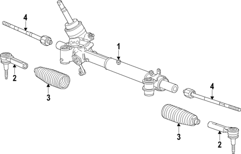 Steering Gear & Linkage for 2016 Buick LaCrosse #4