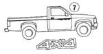T303MR4 - Body: Decal for Mopar Image