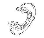 95B615612A - : Dust Shield for Porsche: Macan Image