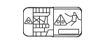 12E010001G - Electrical: Info Label for Volkswagen Image