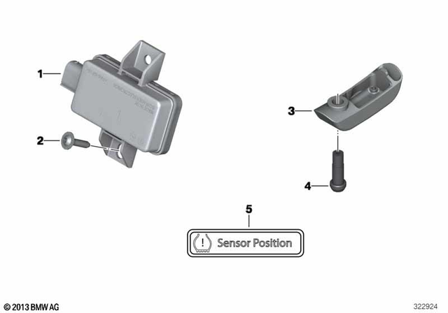 7149141517 - Maintenance &amp; Technology: Oval-Head Screw With Washer for BMW-Motorrad Image