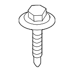 W720635S451 - Electrical: Passenger Air Bag Screw for Ford: Expedition, F-150 Lightning, F-250 Super Duty, F-350 Super Duty, Mustang Mach-E Image