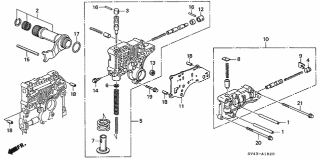 AT Regulator (V6) for 1995 Honda Accord #0