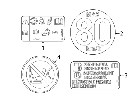 Labels for 2017 Buick Cascada #0