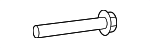 6102122AA - Engine: Engine Mount Bolt for Mopar Image