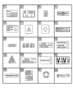 68013523AA - Labels: Warning Label for Mopar Image
