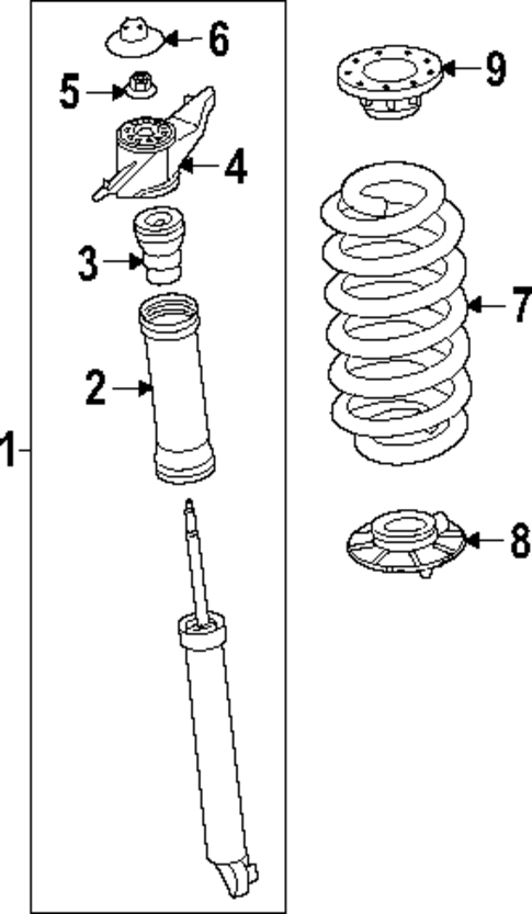 Shocks & Components for 2025 Volvo EX30 #0