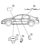 XV03WL8AB - Electrical: Driver Air Bag for Dodge: Neon Image