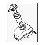 34326764117 - Body: Reservoir Assembly for BMW Image
