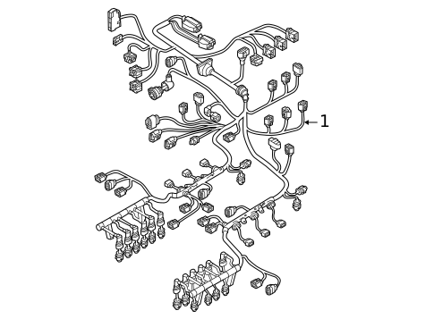 Wiring Harness for 2017 Audi S5 #0