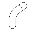 4G0145926C - Belts &amp; Cooling: Radiator Coolant Hose for Audi Image
