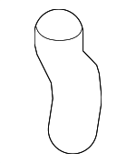 4G0121109T - : Engine Coolant Overflow Hose for Audi Image