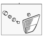 5817A163 - : Reflector for Mitsubishi Image