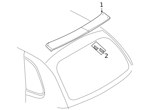 Spoiler for 2007 Chrysler PT Cruiser #0