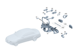 984020365 - Rear End Carrier Systems: Tensioning Strap for Mercedes-Benz Image