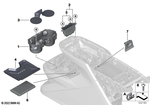 51165A38962 - : Cup Holder, Center Console for BMW Image