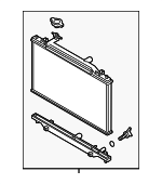 PE0115200B - Cooling System: Radiator for Mazda: CX-5 Image