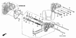 22743PG4000 - Transmission - Automatic: PIPE, THIRD CLUTCH for Honda Image