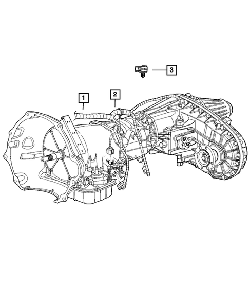 Wiring-Powertrain for 2015 Ram 3500 #3